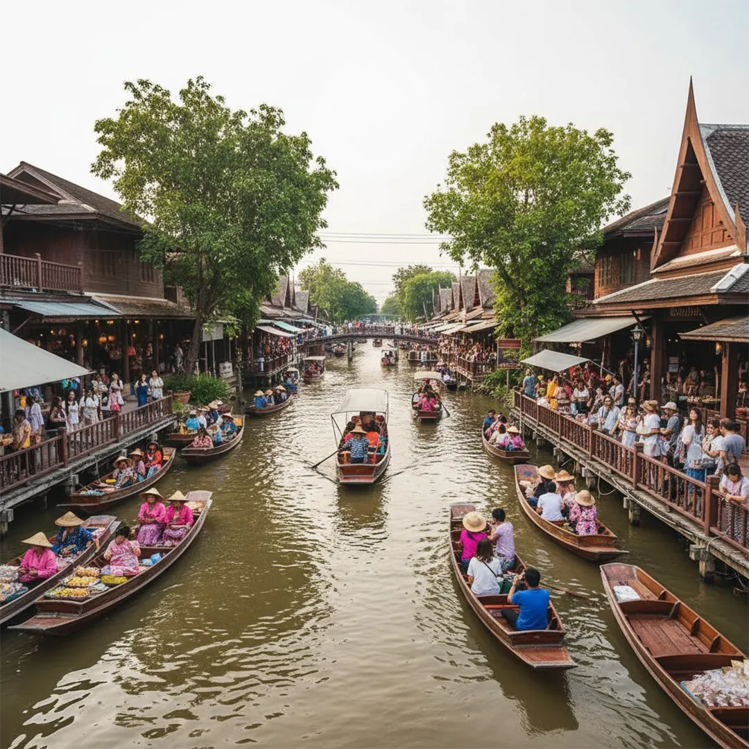 มนต์เสน่ห์แห่งวิถีไทย ตลาดน้ำอโยธยา จังหวัดอยุธยา ที่คุณต้องไม่พลาด